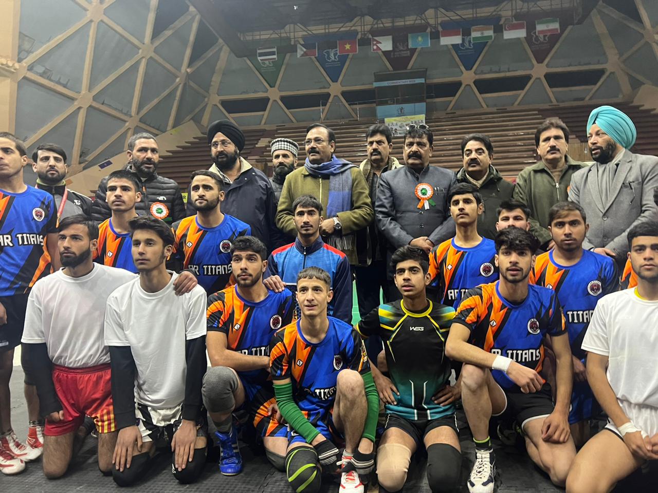 'BJP Kisan Morcha Organizes Spectacular Sports Program - Kabbadi Championship at Indoor Stadium, Srinagar'